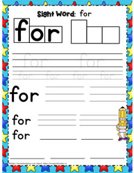 Sight Word for
